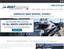 Tablet Screenshot of boatbuddies.com.au